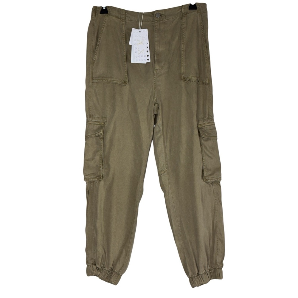 Le AL.X WOMENS CARGO JOGGER NWT SIZE XL OLIVE GREEN